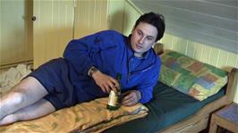 Tao has finally caught up some sleep at Street Youth Hostel after being up for the previous 36 hours